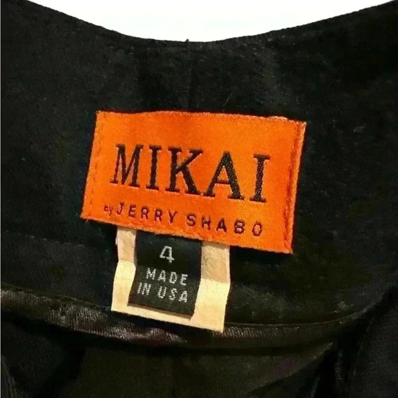 Women’s Mikai Black Wool Wide Leg Pants- Size 4 - Picture 3 of 4